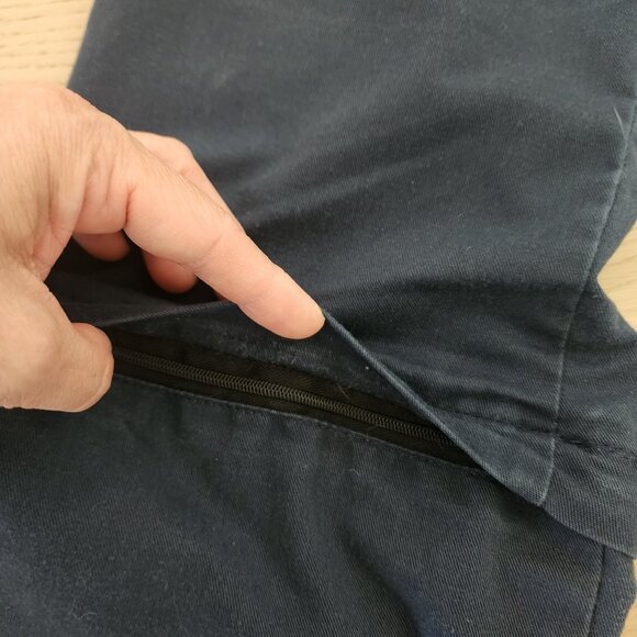 Vintage 90s Women's/Teens navy pants - Picture 5 of 10